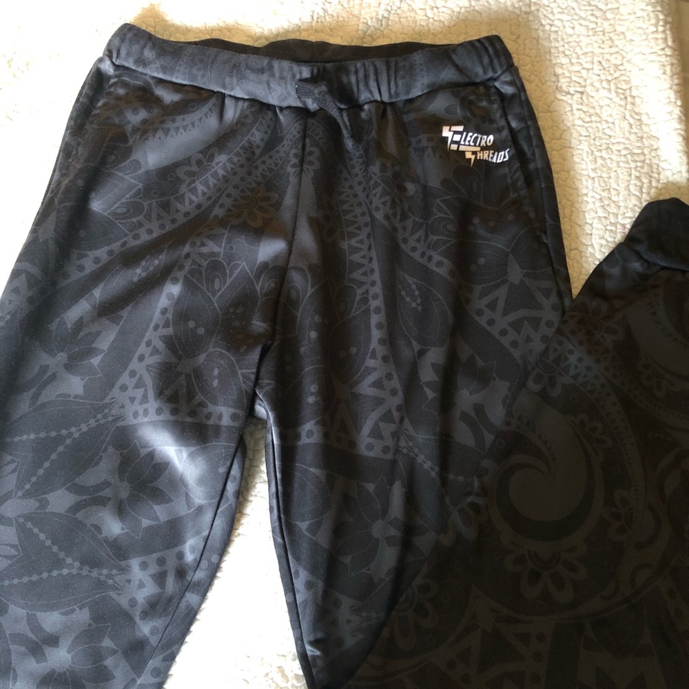Gray/Black Joggers